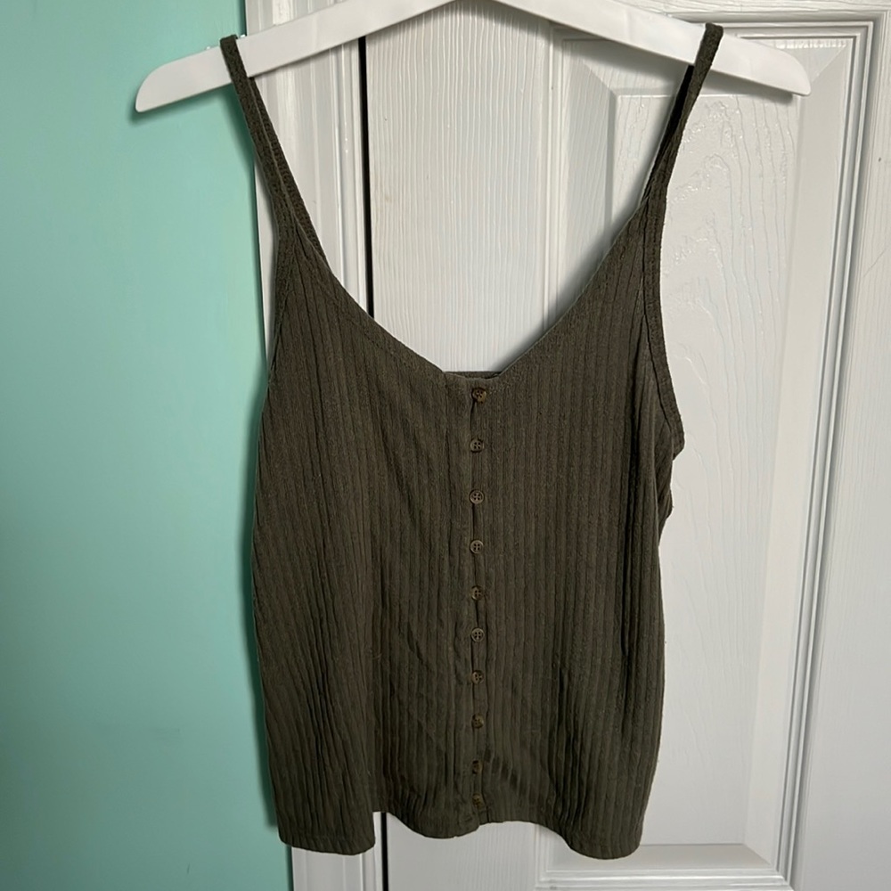 American Eagle, XS, Tank top, green